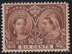British Area A- M - Canada #55 NH VF - XF