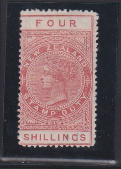 British Area N- Z - New Zealand #AR5 Hinged F - VF