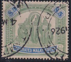 British Area A- M - Malaya #36 Used F - VF