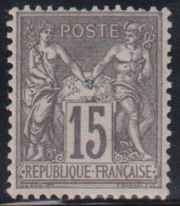 France #80 Mint\LH F - VF