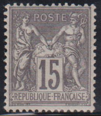 France #80 Mint\LH F - VF