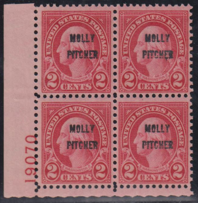 US Early Commemoratives #646 NH F - VF