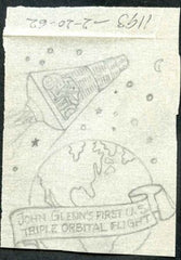 Ralph Dyer Artwork : Scott 1193, Project Mercury
