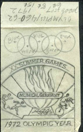Ralph Dyer Artwork : Scott 1460-62 , Summer Olympics