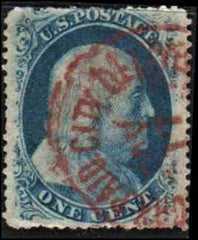 US 24 Early Classics Fancy Cancel Ave Used