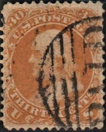 US 71 Early Classics Fancy Cancel XF
