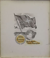US Artmaster Scott 1127 1959 NATO Emblem - Artwork