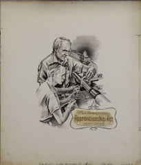 US Artmaster Scott 1201 1962 Apprenticeship, Machinist  - Artwork