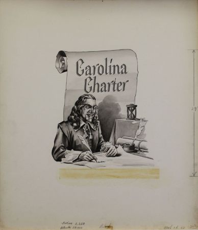 US Artmaster Scott 1230 1963 Carolina Charter  - Artwork