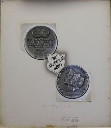 US Artmaster Scott 1267 1965 Salvation Army  - Artwork