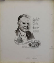 US Artmaster Scott 1269 1965 Herbert Hoover  - Artwork