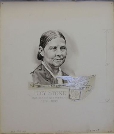US Artmaster Scott 1293 1965 - 78  Lucy Stone - Artwork