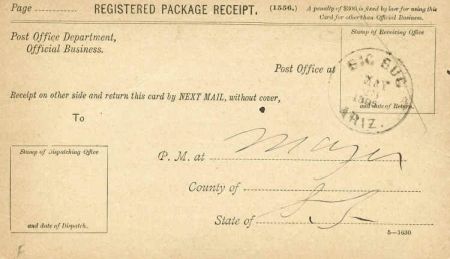 US 1895 Big Bug Arizona Cancel