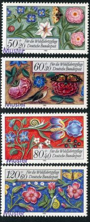 Germany 1985 B636 - B639 Specimen Ovpt.