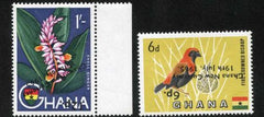 Ghana 1965  220, 222 Inverted Ovpt