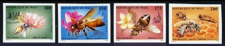 Mali 1987  550 - 553 Imperf singles