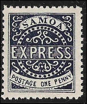 Samoa 1 - 8 VF NH Set of reprints.