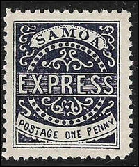 Samoa 1 - 8 VF NH Set of reprints.
