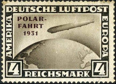 Germany 1931 C42  F-VF H gum soaks at top