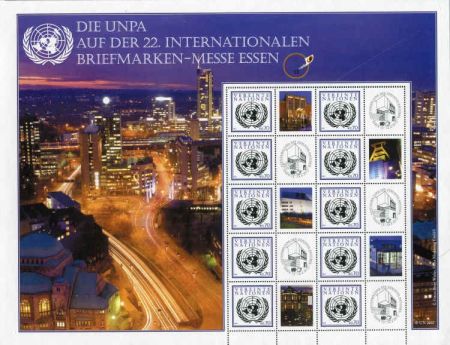 UN Personalized Sheets S46 Vienna 510 2012 Essen