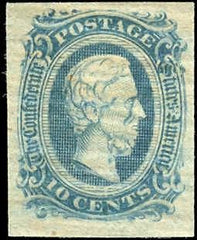US Back Of Book - Confederate States of America 11 VF - XF LH