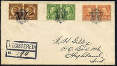 US Illinois, Worth 632, 633, 638 Fancy Cancel Cover, Ornate W Cancel