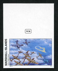 Marshall Is. 296 Imperf, Fall of Wake Island, WWll