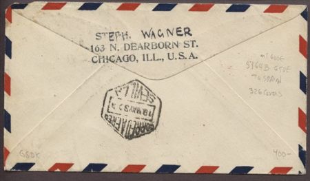 US 1930 C14 Pan Am flight S64B