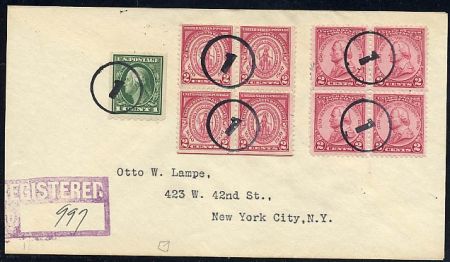 US Pennsylvania, Sharpsville 410, 682, 689  Fancy Cancel Cover