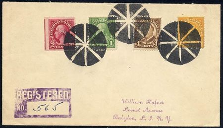 US Pennsylvania, Sharpsville 554, 632, 642, 685  Fancy Cancel Cover, Circle