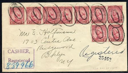 US New York, New York 689 Fancy Cancel Cover
