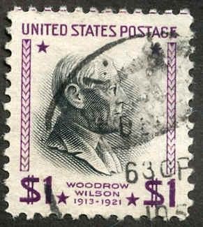 US 832b XF Used "195_" Dated Cancel - Scarce!