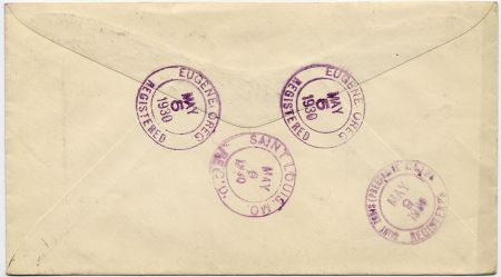 US Oregon, Eugene 566, U429 Fancy Cancel Cover