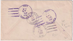 US Arkansas, Fifty-Six 634, 650, 681 Fancy Cancel Cover, Solid Numerals