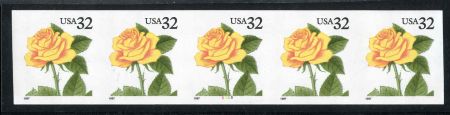 US 3054a Error Imperf  XF NH Tiny Wrinkle