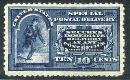 US E4 Special Delivery VF H  Crease - looks great!  cv 900.00