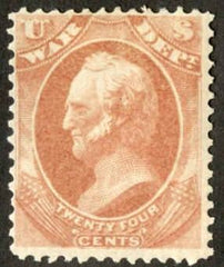US O91 Official Fine Hinged OG cv $85