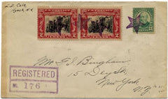 US New Jersey, Allendale 563, 651 Fancy Cancel Cover, Star
