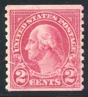 US 599a  F - VF Unused - Faults cv $115