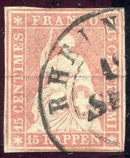 Switzerland Zum 24Aa XF Used