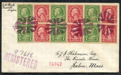 US Arizona, Prescott 604, 606 Fancy Cancel Cover, Oval