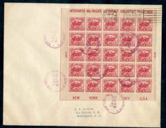 US 630 Pristine Nickles FDC tied by hand and cancels