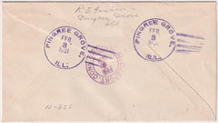 US Illinois, Pingree Grove 552, 558, U522 Fancy Cancel Cover