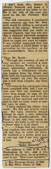 US FA1 Autographed Plate Block, R. Bancroft, employee pictured
