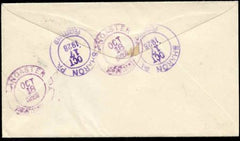 US Pennsylvania, Sharon 623 Fancy Cancel Cover, "APS" in Rectangle