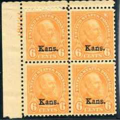 US 0664 Ave LH Plate Block 18037 LL cv 450.00