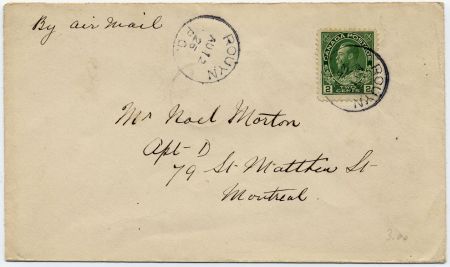 Canada 1926 CL10 on Flight  Rouyn - Haileybury Signed by Pilot