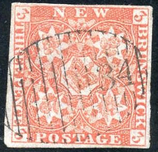 New Brunswick 1 VF Used Sound and Genuine - PFC cv $575