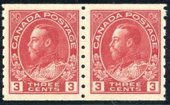 Canada 130b Mint VF Fresh Pair Dry Printing cv $325