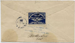 Canada 1925 First Flight with CL 5 Haileybury - Rouyn, Signed  Pilot Broatch